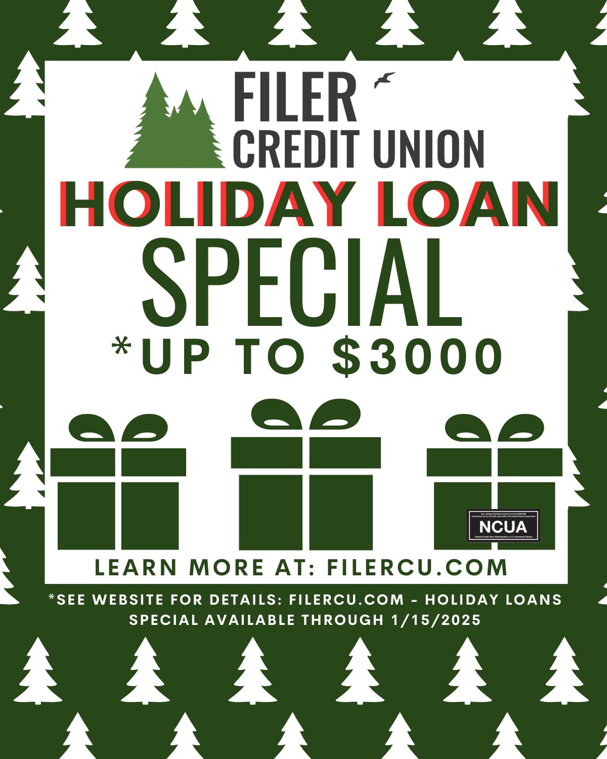 Home loans with Filer Credit Union